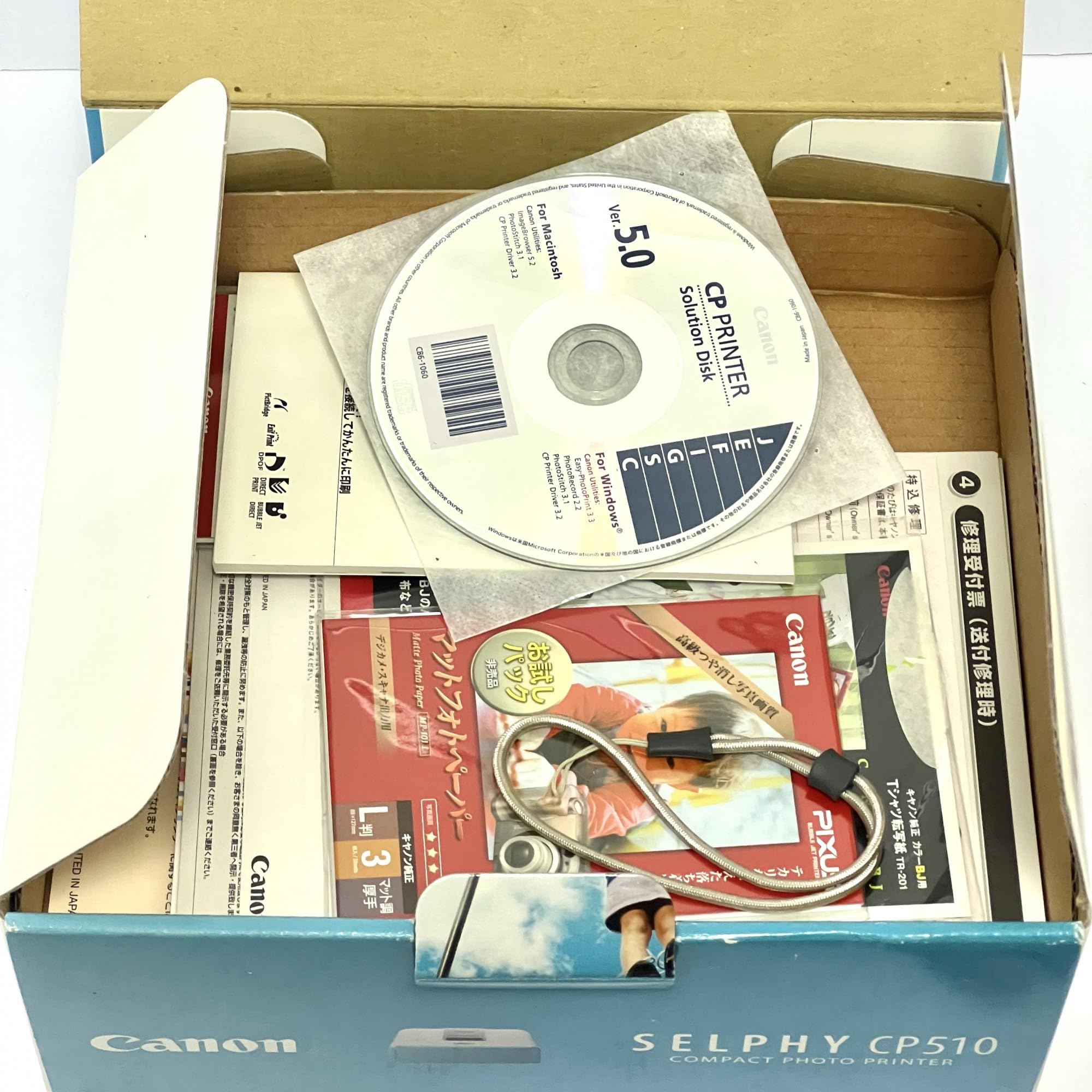 Amazon.co.jp: Canon コンパクトフォトプリンター SELPHY CP510